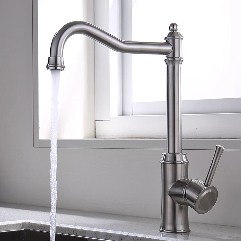 Sterling Victoria Kitchen Tap - Stainless Steel