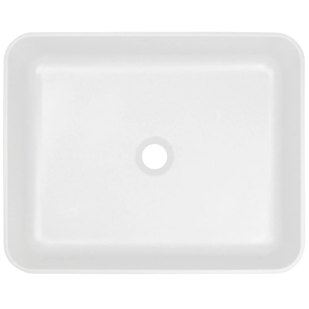 Temisto Granite washbasin, countertop - 500x400mm