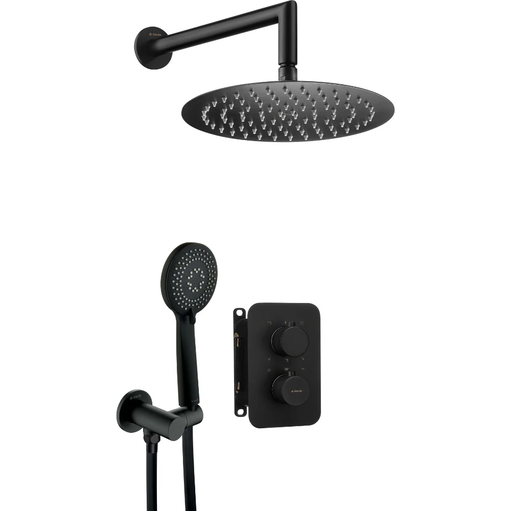 Therm Concealed Shower Set with Thermostatic Box - Image 5