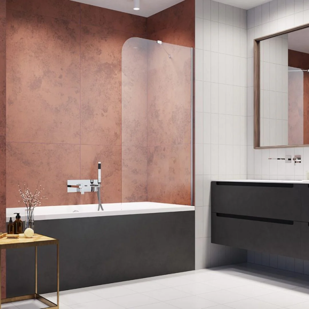 TORRENTA PNJ II Bath Screen - Chrome