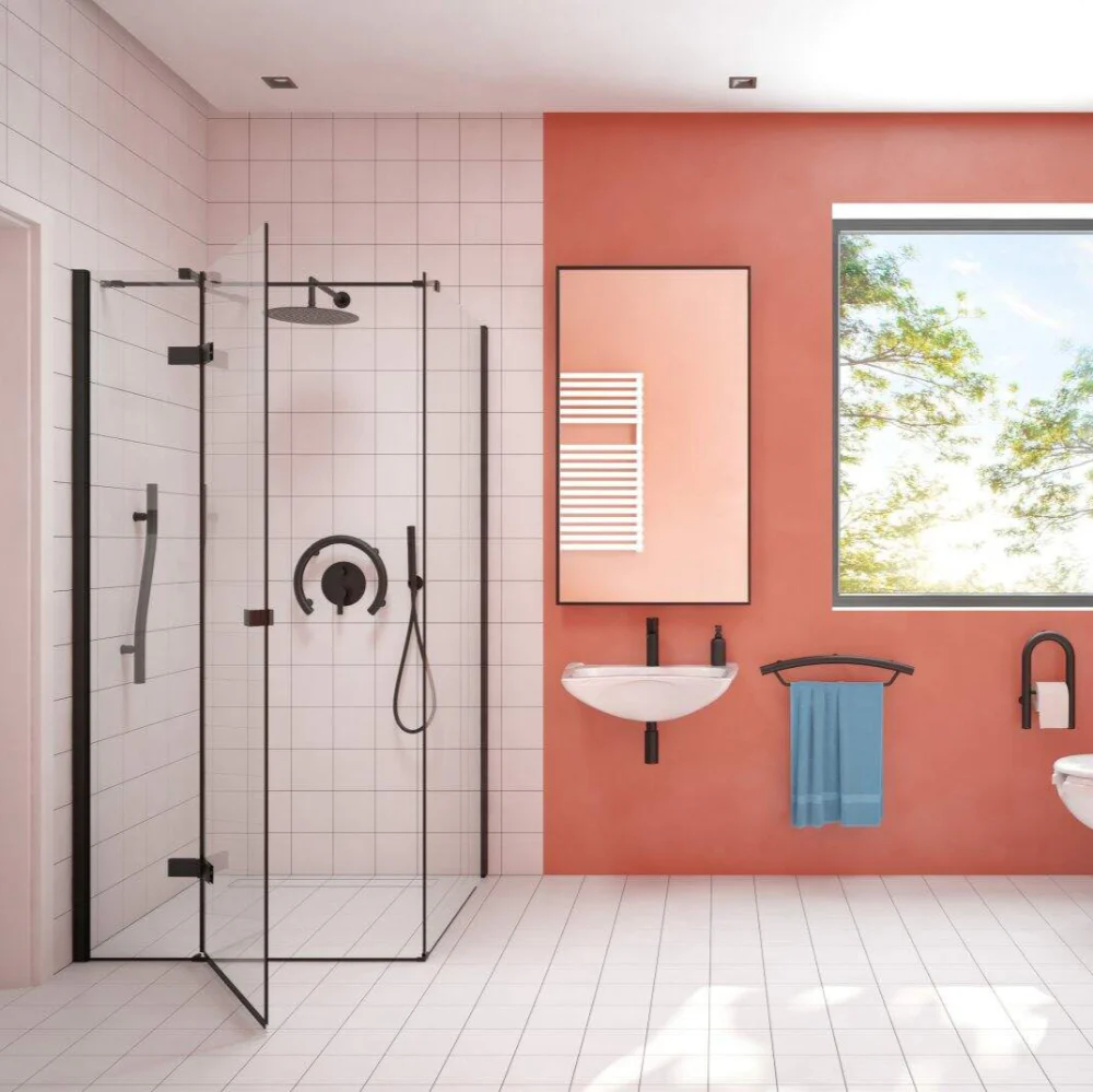 Vital Wall-mounted grab bar horseshoe-shaped - 2in1 - Image 7