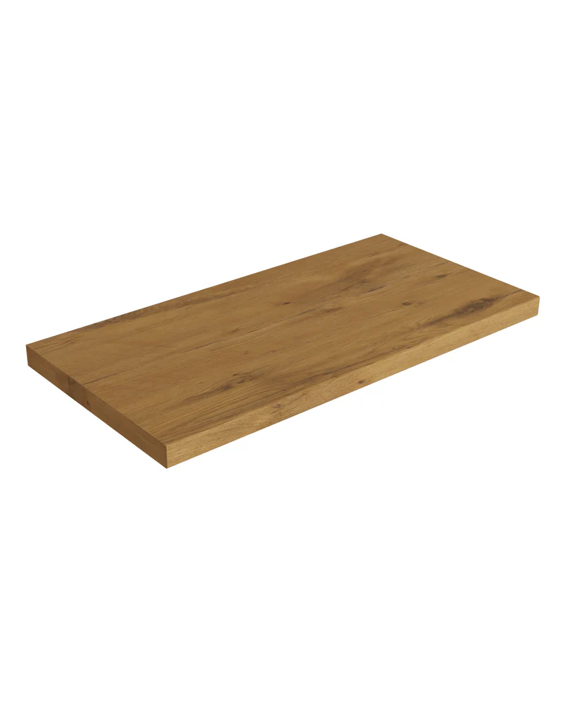 Oak Vanity Unit Countertop 400mm Depth - Image 3