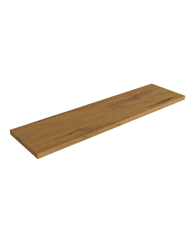 Oak Vanity Unit Countertop 400mm Depth - Image 5