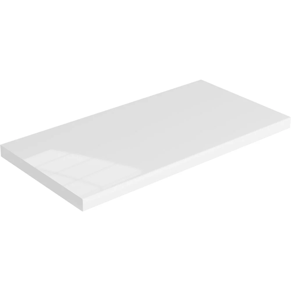 White Vanity Unit Countertop 400mm Depth - Image 3