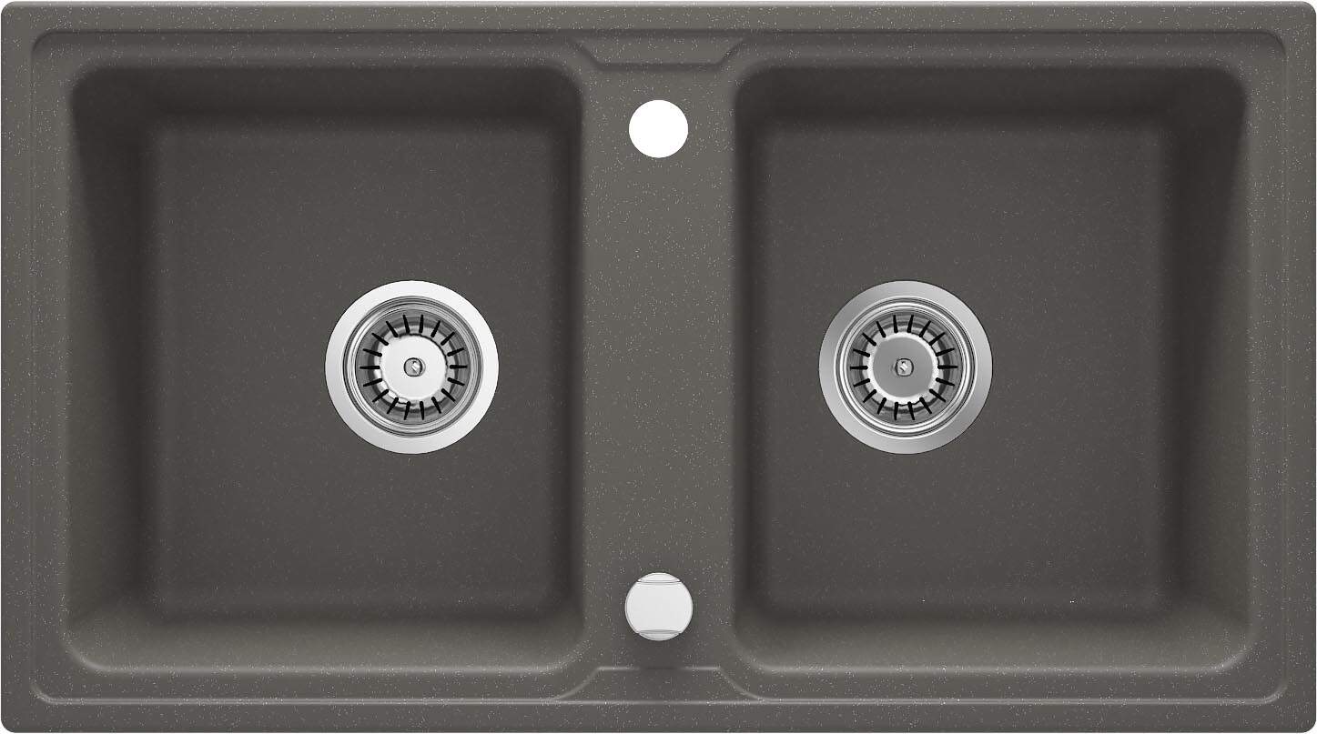 Zorba Granite sink 2-bowl - Image 11