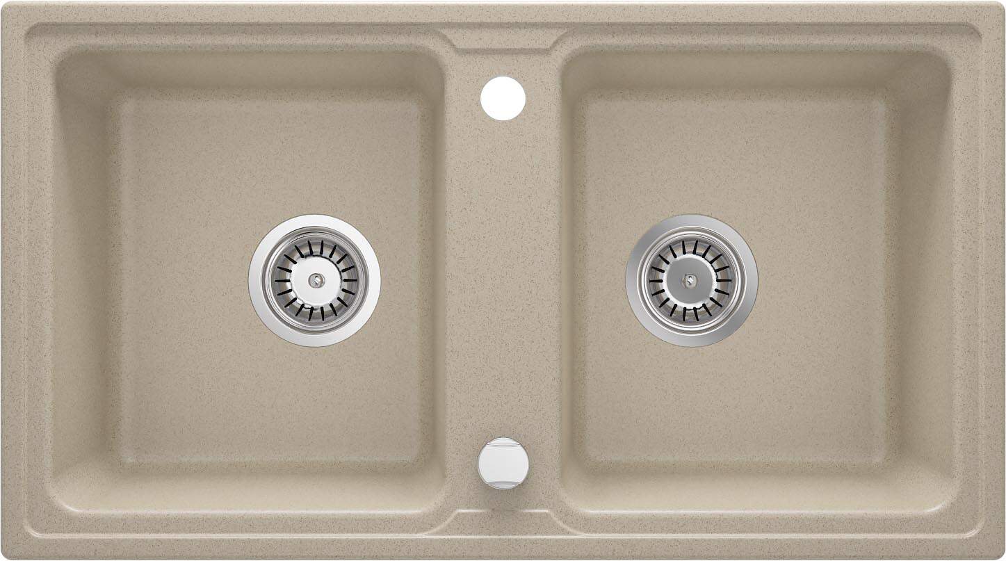 Zorba Granite sink 2-bowl - Image 5